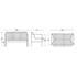 Palissade Dining Garden Bench